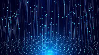 Blue #futuristic stream. Digital #data flow. Creative #abstract background.