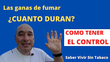 ¿Cuánto duran las ganas de fumar?