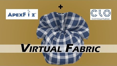 "APEXFiz Design Jr." (Virtual Fabric Software) + "CLO3D"  | 3D Fashion | Attire_ation |