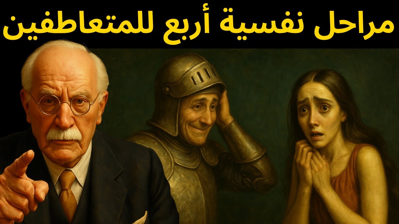 ٤ مراحل من يقظة الوعي يمر بها كل شخص متعاطف في إساءة النرجسي | علم نفس كارل يونغ