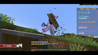 (UHC ESPAÑA LIVE) WitheredbyRedstone vs HerobrineIsReal, pero con YouSeeBigGirl(Attack On Titan OST)