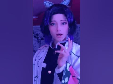 Шинобу Кочо косплей 💜🦋 - YouTube