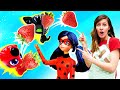 🍓Hacemos un batido de fresa🍓 Cocina para niños. Recetas fáciles de LADYBUG.