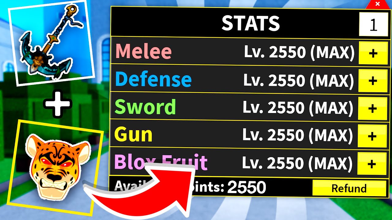 The PERFECT STAT BUILD Guide on Blox Fruits Update 20 