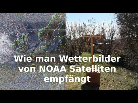 Wie man Wetterbilder von einem NOAA Satelliten empfängt