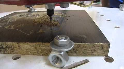 Homemade Delta CNC milling robot from Lego NXT