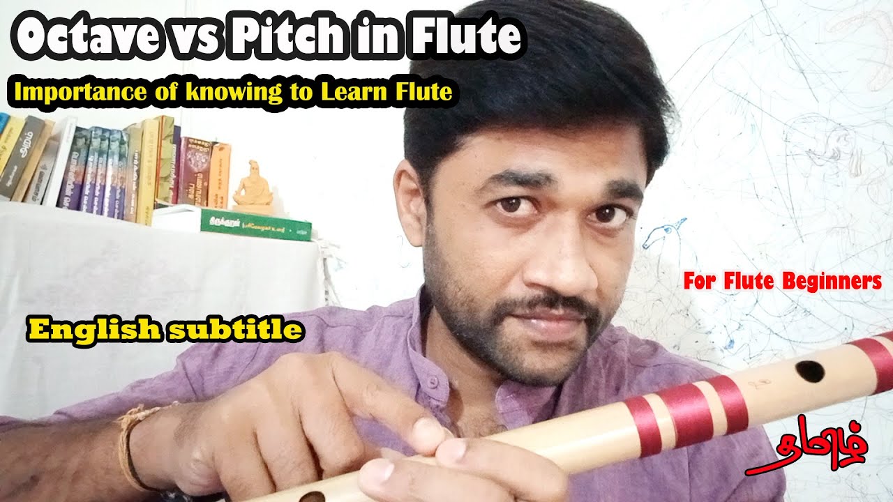 Pitch vs Octave in Flute Importance to Learn Flute English subtitle