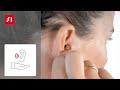How to insert your silk hearing aid into your ear  signia hearing aids