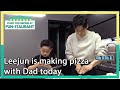 Leejun is making pizza with Dad today (Stars' Top Recipe at Fun-Staurant) | KBS WORLD TV 201215