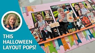From Christmas Card to Halloween Layout?!