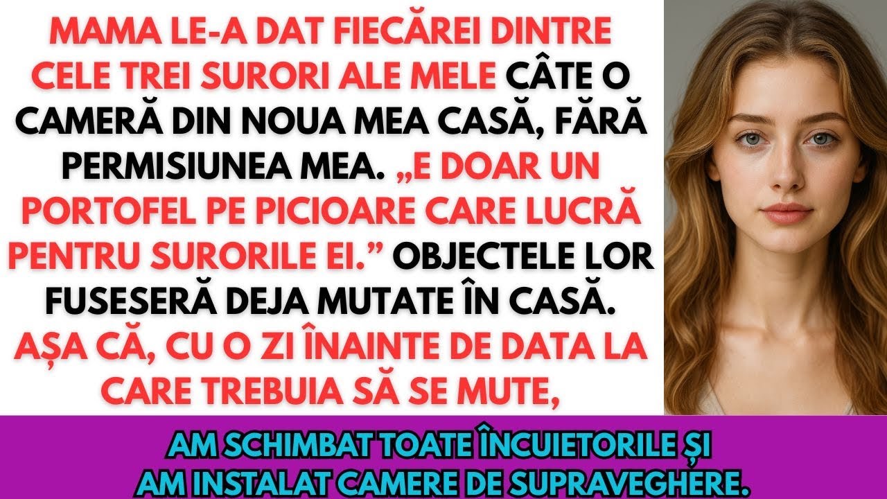 Mama a dat surorilor mele camere din noua mea casă fără acordul meu.