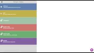 Lodging setup: Advanced Version 1.1.0 for Web/iOS, 1.3.000 for Android