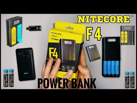 POWER BANK NITECORE F4 + Зарядное устройство 🔋⚡️