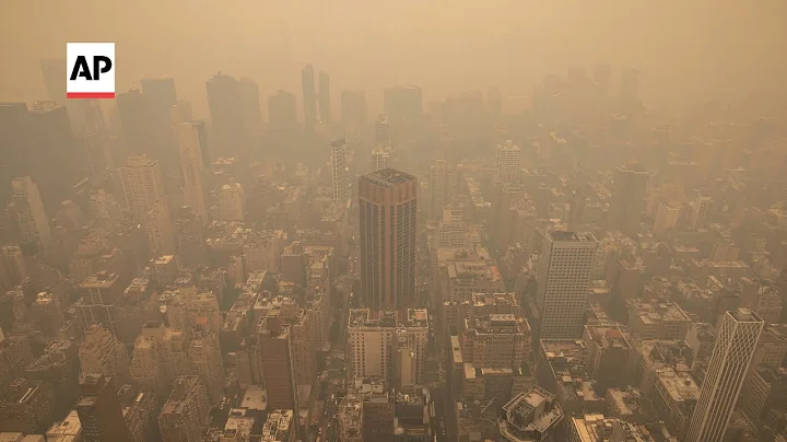 Smoke from Canadian wildfires blanket New York City and Washington DC in an unhealthy haze