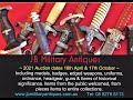 Jb military antiques  preview 16th and 17th of october specialist militaria auction