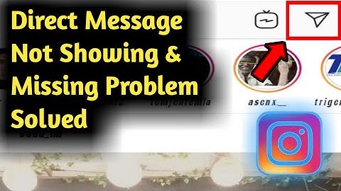 Fix Instagram Direct Message DM Notification Not Showing & Missing Problem Solved