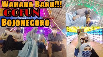 Wahana permainan baru di Gofun Bojonegoro !! liburan akhir taun 2021