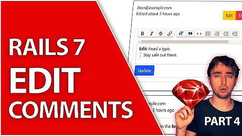 Intro To Editing Comments With Stimulus In Rails 7 | Ruby On Rails For Beginners Part 4