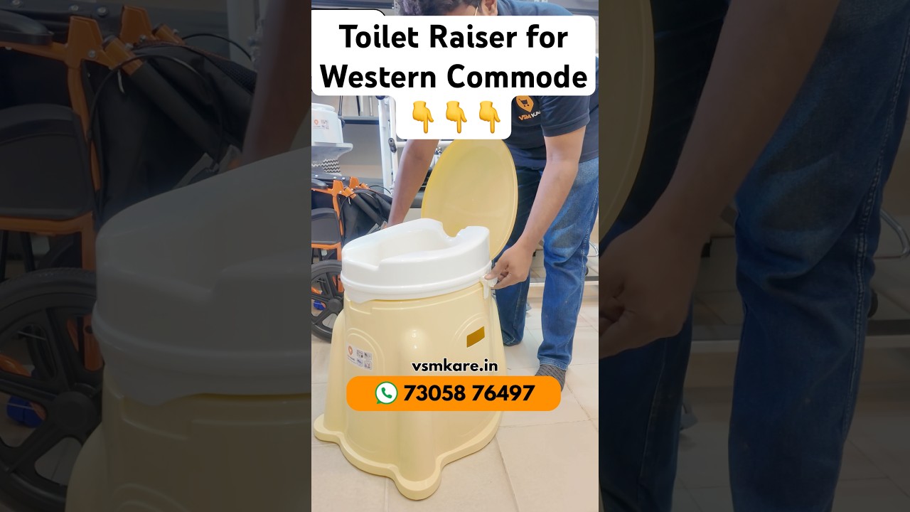 Toilet Seat Raiser For Western toilet - How to install toilet seat riser VSM Kare 