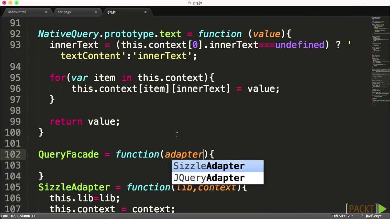Mastering JavaScript Introducing the Facade Design