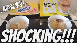 SHOCKING !!! | Asda | JUST ESSENTIALS vs WEETABIX | Food Comparison | Budget Food | Breakfast Cereal