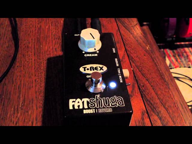 T Rex Fat Shuga (in front of amp & effects loop) - YouTube