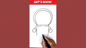 Easy Dorami Drawing From Doraemon #shorts #Doraemon #artsroom