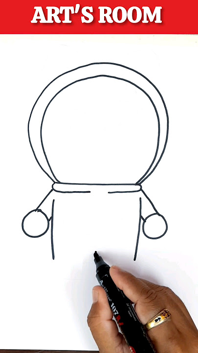 Easy Dorami Drawing From Doraemon #shorts #Doraemon #artsroom