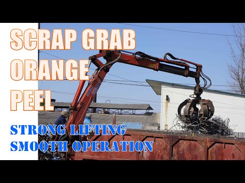 Scrap Grapple on Crane WhatsApp/WeChat/Viber/Line +82 10 3198 5119/www.all-kor.com