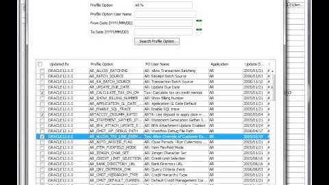 Migrating Oracle EBS objects using MigrationLogiK GUI for FNDLOAD