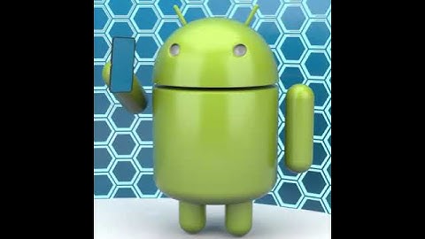 3D Model of the Google Android Honeycomb Characters