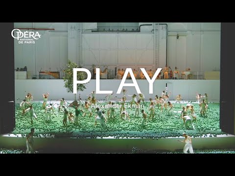 6万球の緑の雨が降るパリ・オペラ座の話題作「#PLAY」の新着動画公開！