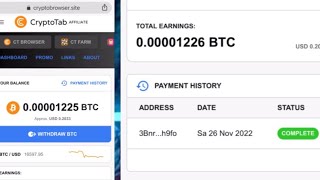 CryptoTab To Coinbase🪙Bitcoin Payment 💸Proof | Really Legitimate App✨ screenshot 1