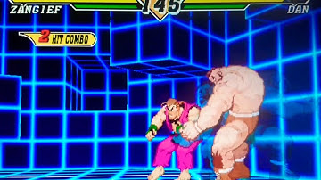 CVS2 A-groove ZANGIEF Down Throw Combos Vol.2 カプエス2 Aザンギエフ ダウン投げコンボ (大足、パワーボム、ダブラリ始動)