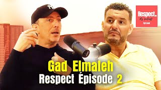Gad Elmaleh (enfance au Maroc, relations avec sa famille, copy comics)  Respect Episode 2