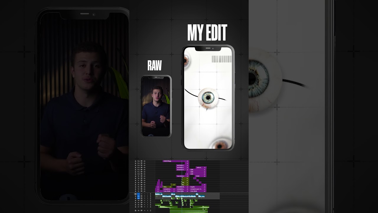 Turning raw footage to masterpiece