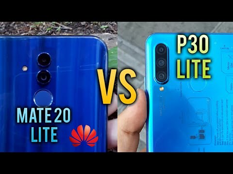 Huawei P30 Lite vs Huawei Mate 20 Lite