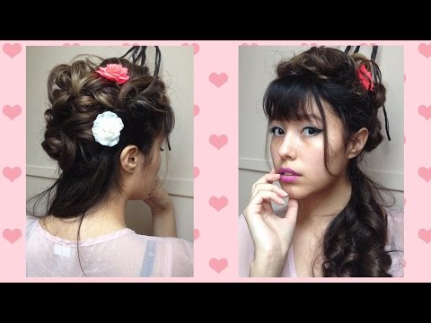 The 1880s Victorian Lady Steampunk Hairstyle Youtube