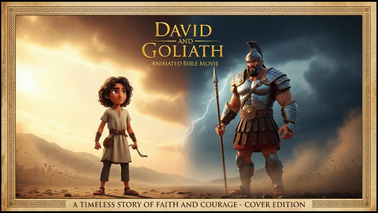 David vs Goliath | A Powerful Bible Story Animated