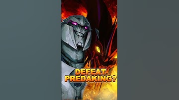 Can Megatron Defeat Predaking of Transformers Prime? #shorts #transformers