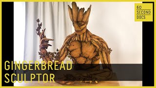 60 Second Docs: Gingerbread Sculpture Artist thumbnail