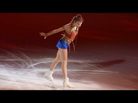 Alexandra Trusova - RusNats 2022 - Wonder Woman / Трусова - ЧР  - показательные - 26-12-2021