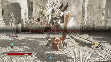 Code Vein – Argent Wolf Beserker Boss Fight - Gated Room - Walkthrough