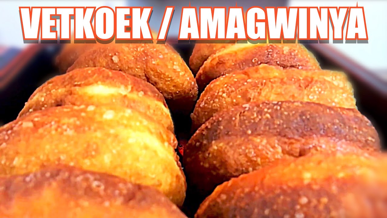 How to make South African Vetkoek (amagwinya) at home YouTube