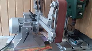 Гриндер 50x1500 из Д16 (Belt grinder of aluminium alloy)