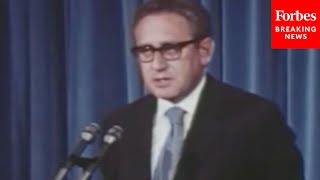 FLASHBACK: Henry Kissinger—who Has Died At 100—Announces Vietnam Peace Agreement