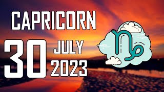 ? ????? ????????? ???? ? Daily Horoscope Capricorn ♑ July 30, 2023 ?