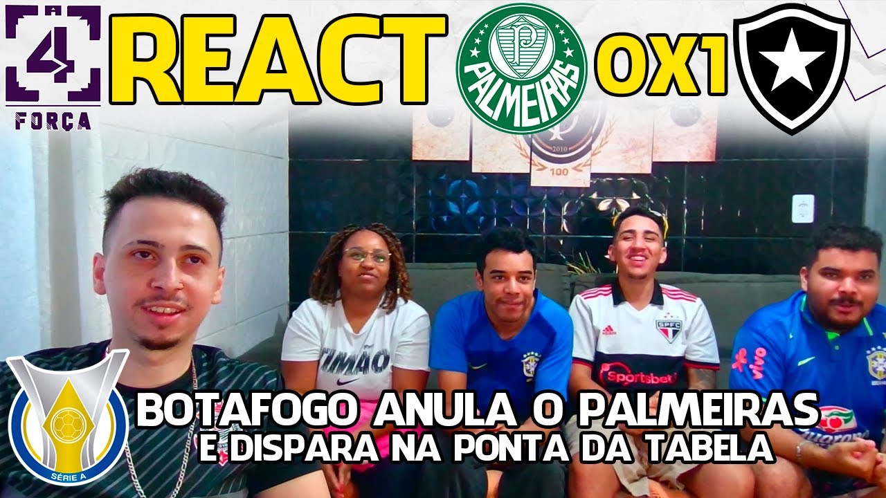 Treme não foguinho. #brasileirao2023 #Palmeiras #botafogo #VIRAL #fory