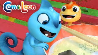 MAIN COURSE | Cam & Leon | Cartoon for Kids | Funny Cartoon