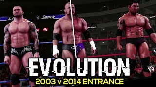 Evolution Entrance 2003 V 2014 Wwe 2K19 Pc Mod